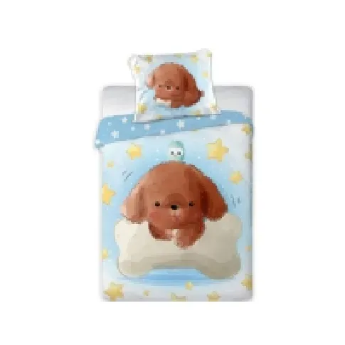 Bilde av best pris Baby Hundehvalp Junior Sengetøj 100x135 cm - 100 procent bomuld N - A