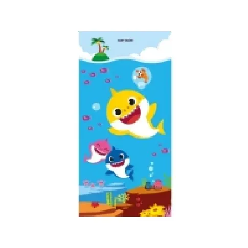 Bilde av best pris Baby Shark Badehåndklæde - 70x140 cm N - A