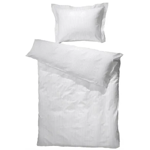 Bilde av best pris Babysengetøy - 70x100 - Hvitt sengetøy - sengesett i 100% egyptisk bomullsateng - Turiform Innredning , Barnerommet , Baby sengetøy 70x100 cm
