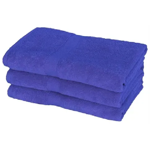 Bilde av best pris Badehåndkle - Blå - Egeria - 70x140 cm Håndklær