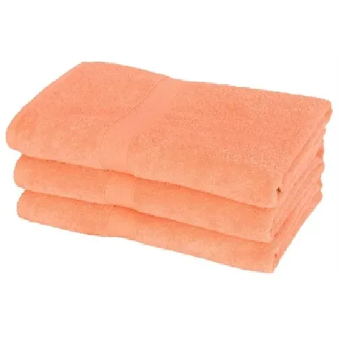 Bilde av best pris Badehåndkle - Oransje - Egeria - 70x140 cm Håndklær