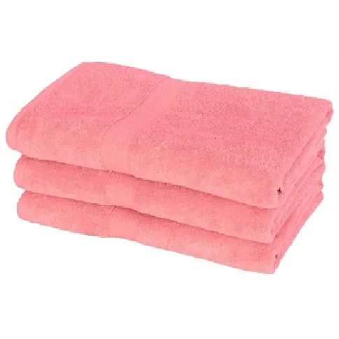 Bilde av best pris Badehåndkle - Pink - Egeria - 70x140 cm Håndklær