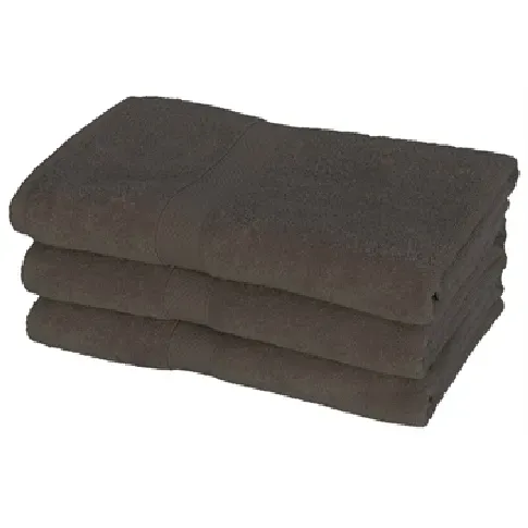 Bilde av best pris Badehåndkle - antrasitt - Egeria - 70x140 cm Håndklær