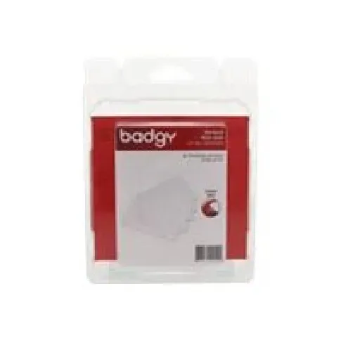 Bilde av best pris Badgy - Polyvinylklorid (PVC) - 30 mille - hvit - 100 kort kort - for Badgy 100, 200, 1st Generation Papir & Emballasje - Markering - Plast kort