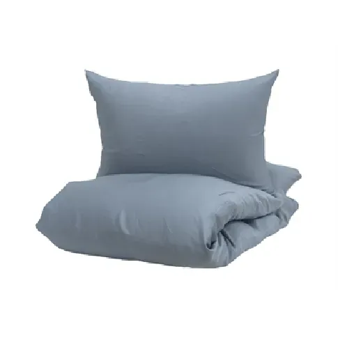 Bilde av best pris Bambus sengetøy - 140x200 cm - Turiform - Enjoy Blå Sengetøy ,  Enkelt sengetøy , Enkelt sengetøy 140x200 cm