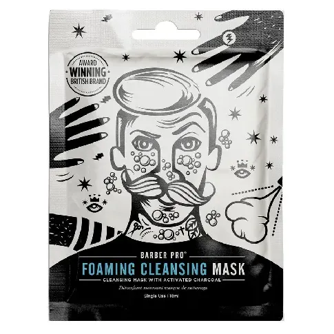 Bilde av best pris Barber Pro Foaming Cleansing Mask 20ml Hudpleie - Ansikt - Ansiktsmasker