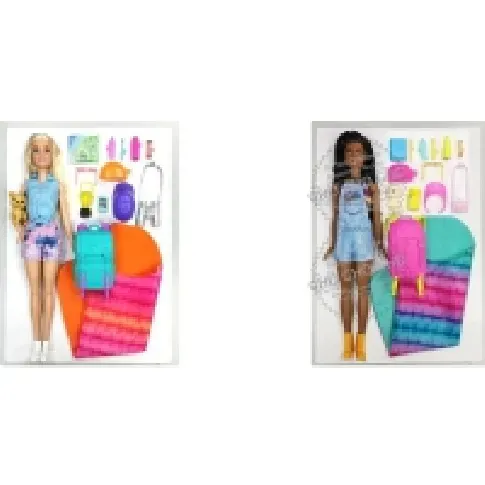 Bilde av best pris Barbie Camping doll with accessories (1 pcs) - Assorted Leker - Figurer og dukker - Mote dukker