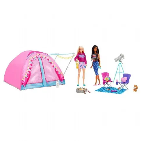 Bilde av best pris Barbie Camping med dukker Barbie lekesett HGC18 Dukker