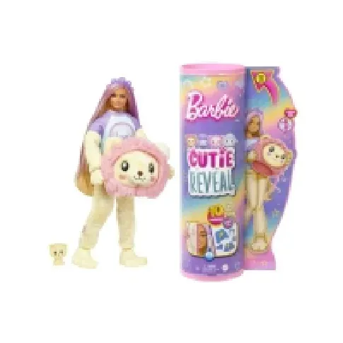 Bilde av best pris Barbie Cutie Reveal Barbie Cozy Lion Tee Leker - Figurer og dukker - Mote dukker