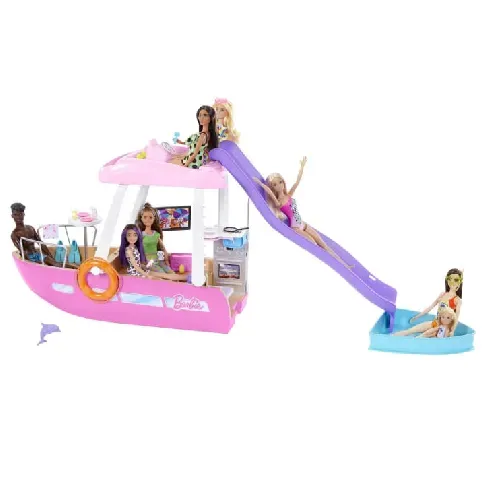 Bilde av best pris Barbie - DreamBoat Playset (HJV37) - Leker