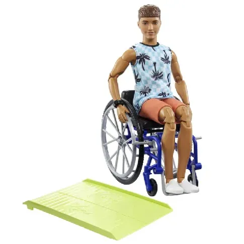 Bilde av best pris Barbie - Ken Doll With Wheelchair&Ramp (HJT59) - Leker