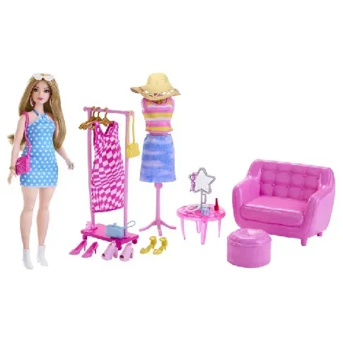 Bilde av best pris Barbie - Stylist and Closet (HPL78) - Leker