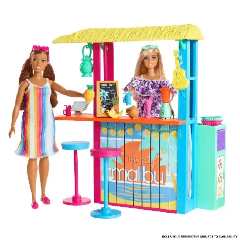 Bilde av best pris Barbie - The Ocean Beach Shack Playset (GYG23) - Leker