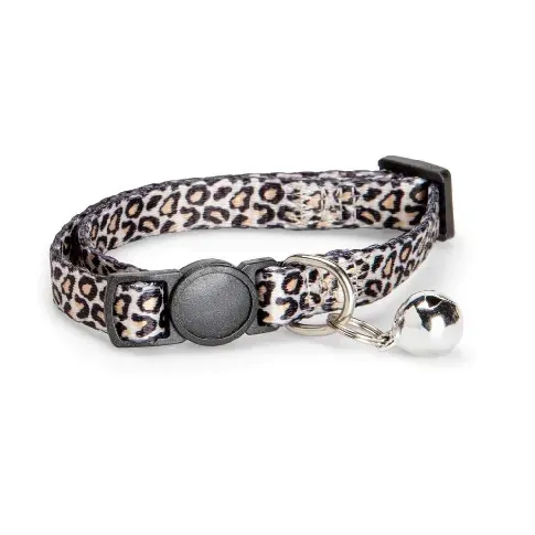 Bilde av best pris Basic Kattehalsbånd Leopard Katt - Til utekatten - Kattehalsbånd