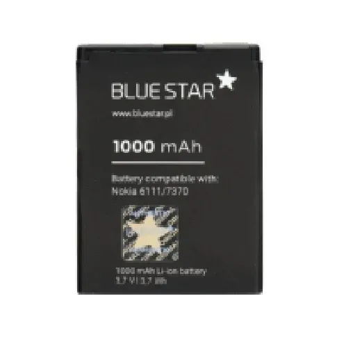 Bilde av best pris Bateria Blue Star BlueStar Battery Nokia 6111 N76 7500 Li-Ion 1000 mAh Analog BL-4B Tele & GPS - Batteri & Ladere - Batterier
