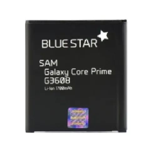 Bilde av best pris Bateria Partner Tele.com Batteri til Samsung G3608 Galaxy Core Prime G3606 G3609 1700 mAh Li-Ion Blue Star PREMIUM Tele & GPS - Batteri & Ladere - Batterier