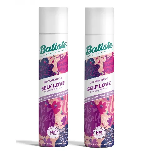 Bilde av best pris Batiste - 2 x Dry Shampoo Self Love 200 ml - Skjønnhet