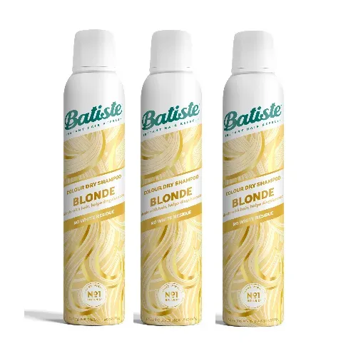Bilde av best pris Batiste - 3 x Dry Shampoo Hint of Colour Light Blond 200 ml - Skjønnhet