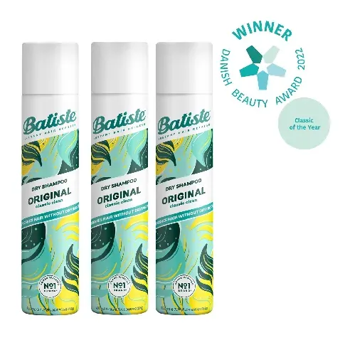 Bilde av best pris Batiste - 3 x Dry Shampoo Original 200 ml - Skjønnhet