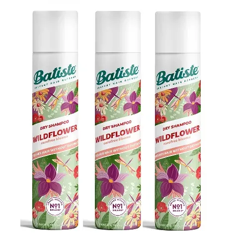 Bilde av best pris Batiste - 3 x Dry Shampoo Wildflower 200 ml - Skjønnhet
