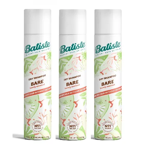 Bilde av best pris Batiste - Dry Shampoo Bare 200 ml x 3 - Skjønnhet