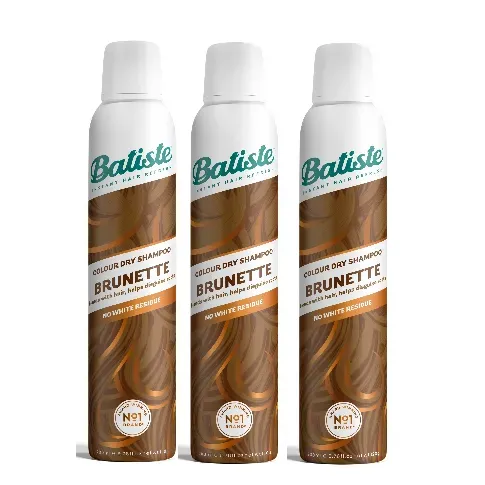 Bilde av best pris Batiste - Dry Shampoo Hint of Colour Medium Brunette 200ml x 3 - Skjønnhet