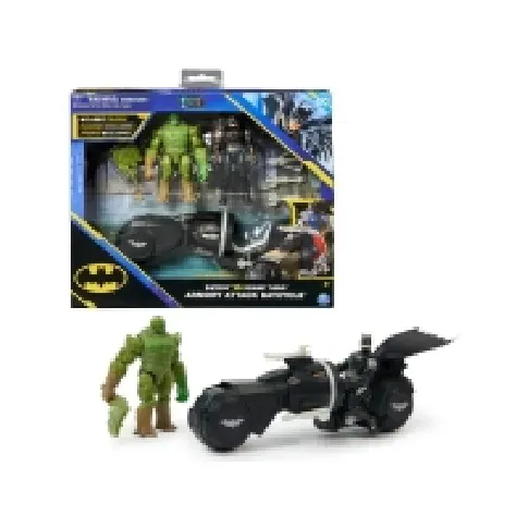 Bilde av best pris Batman Batcycle with 10 cm Figures Leker - Figurer og dukker