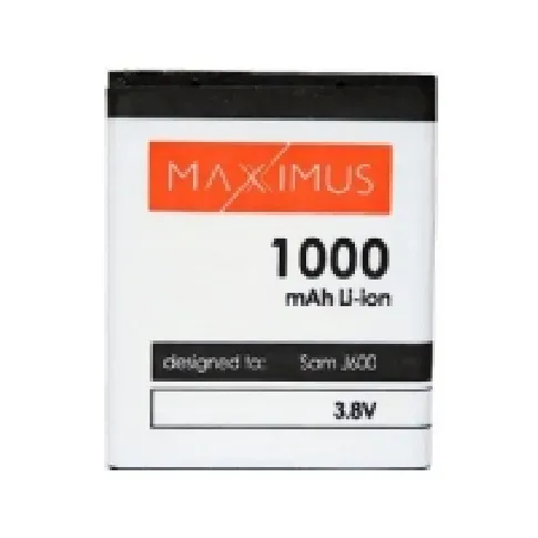 Bilde av best pris Batteri MAXXIMUS BAT MAXXIMUS SAM J600 1000mAh Li-ion AB483640BU Tele & GPS - Batteri & Ladere - Batterier