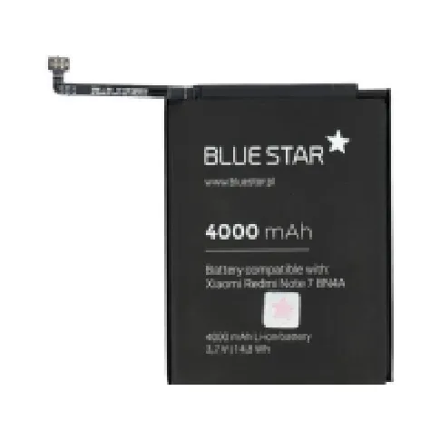 Bilde av best pris Batteripartner Tele.com Batteri til Xiaomi Redmi Note 7 (BN4A) 4000 mAh Li-Ion Blue Star Tele & GPS - Batteri & Ladere - Batterier