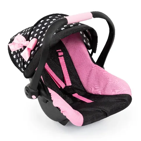 Bilde av best pris Bayer - Deluxe Car Seat for Dolls - Black&Pink (67960AA) - Leker