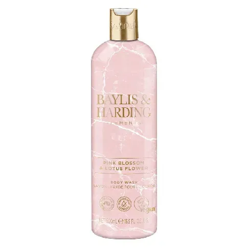 Bilde av best pris Baylis & Harding Elements Pink Blossom & Lotus Flower Body Wash 5 Hudpleie - Kroppspleie - Dusj