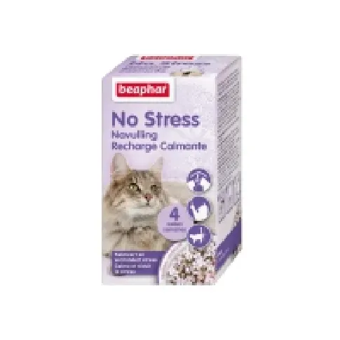 Bilde av best pris Beaphar No Stress Calming Refill Cat, Katt, 1 stykker, Lavender, Valerian root extract, Boks Kjæledyr - Katt - Pleieprodukter katt