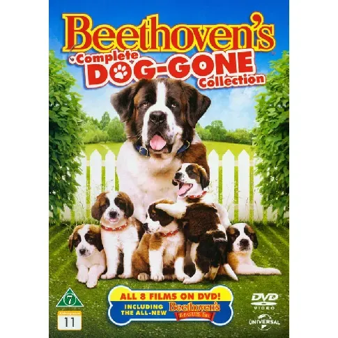 Bilde av best pris Beethoven's Complete Dog-Gone Collection (8 film) - DVD - Filmer og TV-serier