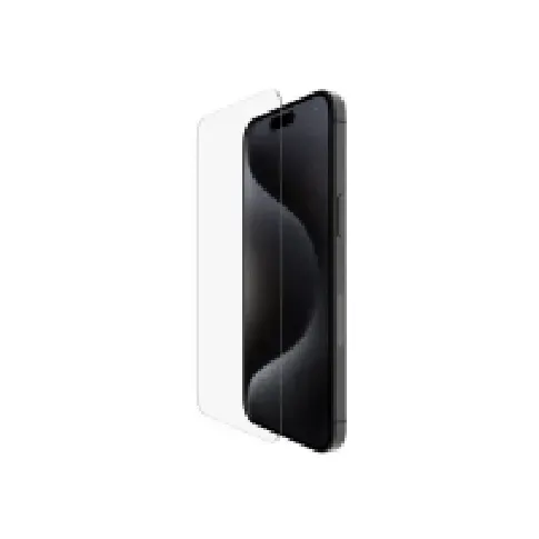 Bilde av best pris Belkin ScreenForce UltraGlass 2 - Skjermbeskyttelse for mobiltelefon - 9H, behandlet - glass - for Apple iPhone 15 Pro Max PC & Nettbrett - Nettbrett tilbehør - Deksel & vesker