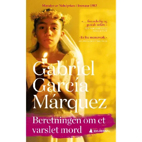 Bilde av best pris Beretningen om et varslet mord av Gabriel García Márquez - Skjønnlitteratur