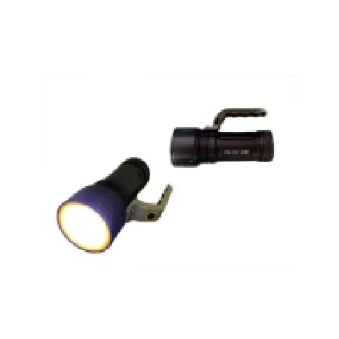 Bilde av best pris Berger & Schröter LED (RGB) Batteridrevet håndholdt lampe Police 20227 Bilpleie & Bilutstyr - Utstyr til Garasje - Akku Lommelykt