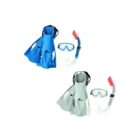 Bilde av best pris Bestway 25020, Barn, Blå, Grå, 14 år, 41-46, 8-12, China Utendørs lek - Basseng & vannlek - Svømmebriller og dykkermasker