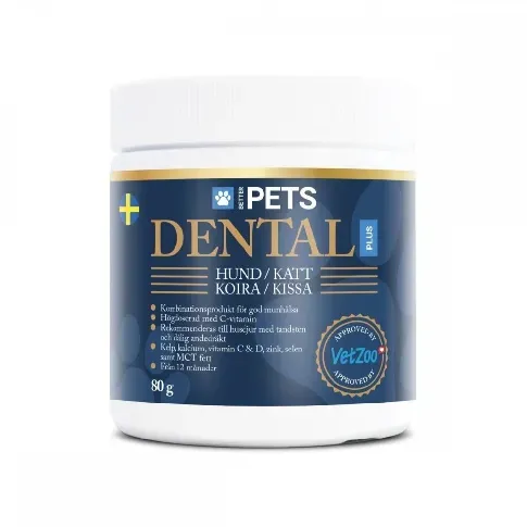 Bilde av best pris Better Pets Dental Plus (80 g) Hund - Hundehelse - Hundetannbørste & hundetannkrem