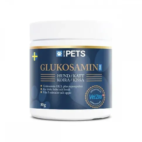 Bilde av best pris Better Pets Glukosamin Plus (80 g) Hund - Hundehelse - Kosttilskudd