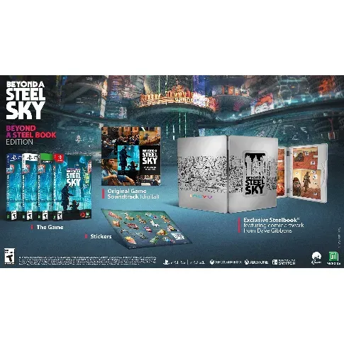 Bilde av best pris Beyond a Steel Sky - Beyond A Steelbook Edition - Videospill og konsoller