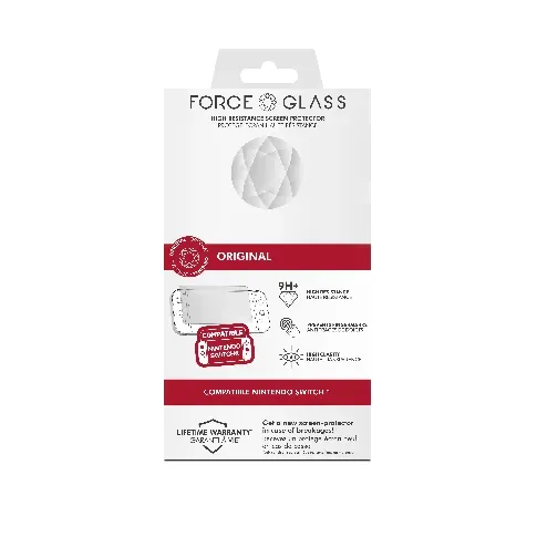 Bilde av best pris BigBen Force Glass Protection Kit (Switch) - Videospill og konsoller
