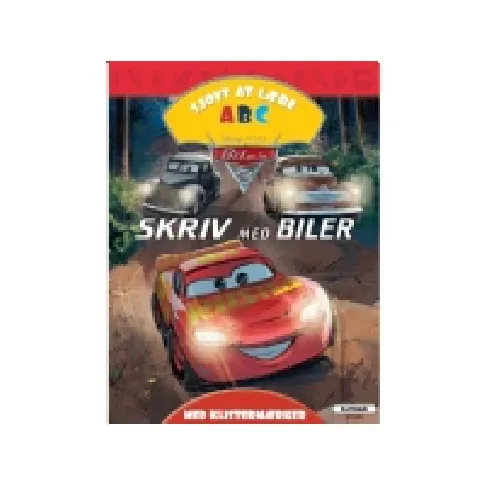Bilde av best pris Biler 3: Skriv med Biler (kolli 6) | Disney Pixar Skole og hobby - Skolehefter & Arbeidsbøker - Løse ark og blokker