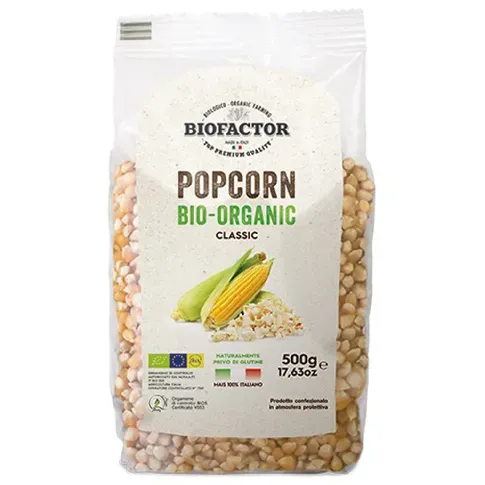 Bilde av best pris Biofactor Økologisk popcorn, 500g Popkorn