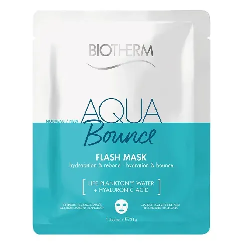 Bilde av best pris Biotherm Aqua Bounce Flash Mask 31g Hudpleie - Ansikt - Ansiktsmasker