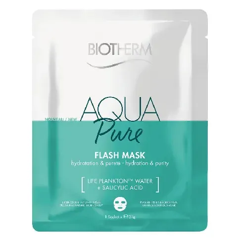 Bilde av best pris Biotherm Aqua Pure Flash Mask 31g Hudpleie - Ansikt - Ansiktsmasker