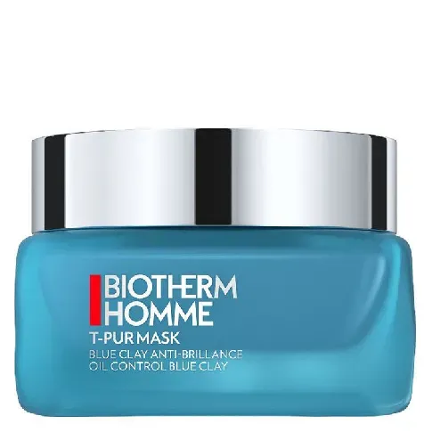 Bilde av best pris Biotherm Homme T-Pur Antipor Blueface Clay 50ml Mann - Hudpleie - Ansikt - Ansiktsmasker