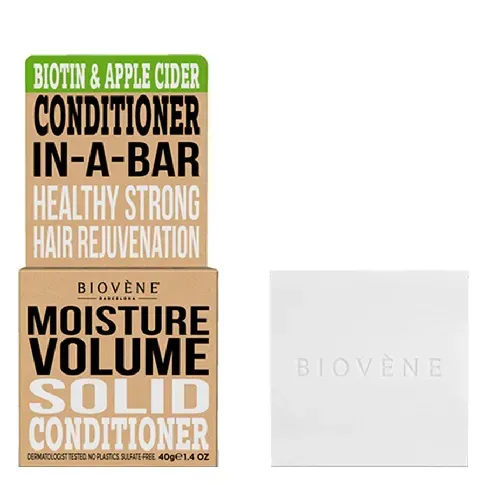 Bilde av best pris Biovène Hair Care Conditioner Bar Moisture Volume Biotin & Apple Hårpleie - Balsam