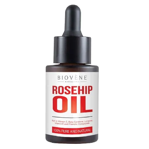 Bilde av best pris Biovène Rosehip Oil Pure & Natural Anti Aging Regeneration 30ml Hårpleie - Behandling - Hårolje