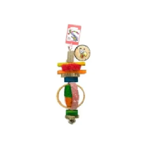 Bilde av best pris Birrdeeez Parakeet wooden toy 1 st Kjæledyr - Fugl - Annet tilbehør
