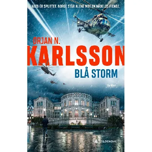 Bilde av best pris Blå storm - En krim og spenningsbok av Ørjan N. Karlsson